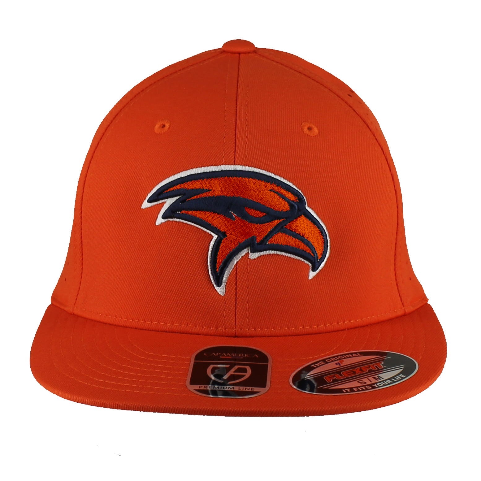 Hawks Baseball Fitted Logo Cap